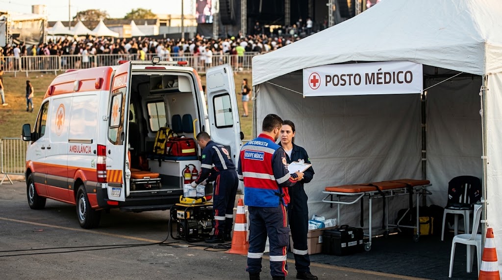 Cobertura médica para eventos: quem exige, quanto contratar e como planejar · Grupo Cene